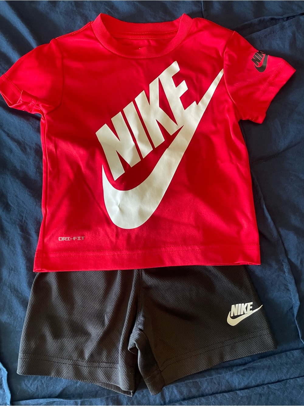 Nike Red Dri-FIT Short Sleeve Tee